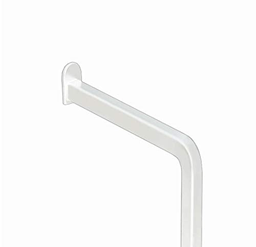 B&NN Adjustable Metal Handbag Rack Tabletop Handbag Purse Display Stand Single Hook Bag Stand Holder (White) - color: White