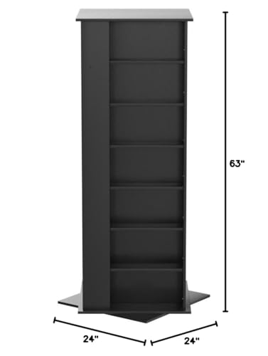 Venture Horizon Revolving Media Tower 1600 Grande-Black - color: Black-finish