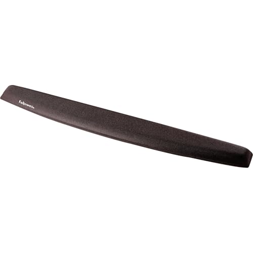 Fellowes Memory Foam Keyboard Wrist Rest - Black (9178201)