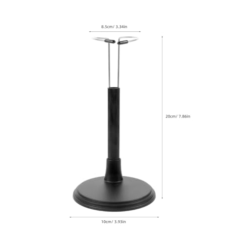 Milisten 2PCS Doll Stands for 10-12 Inch Dolls Vertical Display Rack Figures and Miniature Toys Reusable Support for Collectibles and Dollhouse Accessories
