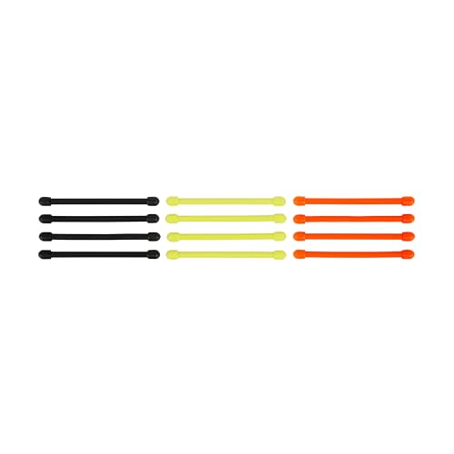 Nite Ize Gear Tie Original ProPacks - Reusable Rubber Twist Ties for Indoor & Outdoor Use - Bendable Wire Interior - Durable Rubber Exterior - Secure Grip - Assorted Colors, 3" (12 Pack) - size: 3" - 12 Pack