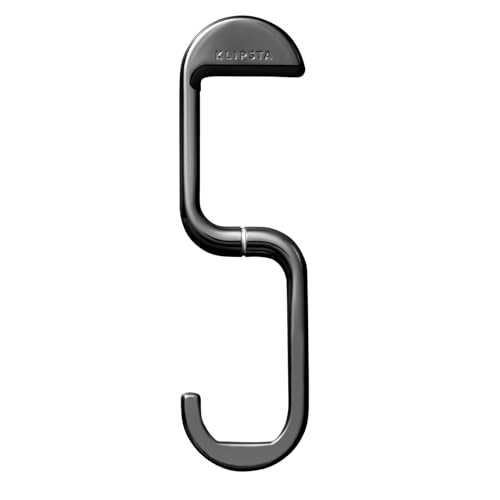 FLIP Bag Hook - Newly Redesigned. Portable Purse Hanger for Table with Magnetic Closure - Now Holds up to 50 lbs (Chrome Black) - color: Chrome Black