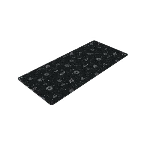 Pixio Mouse Pads - 36 x 16 inch XXL Celestial Black Multifunctional Large Desk Mats for Gaming, Office, Desktop Anti-Slip Waterproof Washable Computer Mouse Mat - color: Black Celestial