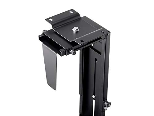 Monoprice PC Tower Holder - Adjustable Under Desk Mount, Designed for Use with Sit-Stand Desks - Workstream Collection