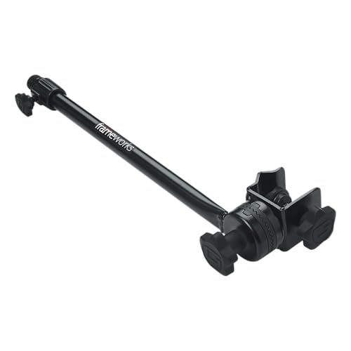 Gator Frameworks Adjustable Clamp-On Angled Mini Interlocking Design 16 Inch Boom Arm (GFW-MIC-CLMPBM16) - style: 16" Boom - Clamp