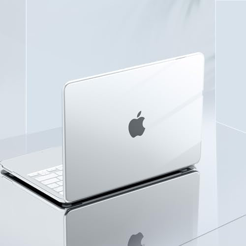 G JGOO Compatible with MacBook Neo Case 13 inch 2026 Release Model A3404 with A18 Pro Chip, Slim Protective Plastic Hard Shell for Mac Neo Case with Keyboard Cover & Screen Protector, Crystal Clear - color: Crystal Clear