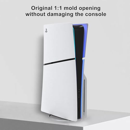 Pelidox Vertical Stand for PS 5 Consoles - PS 5 Slim Pro Base Accessories for P5 Console Disc and Digital