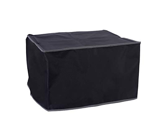The Perfect Dust Cover LLC Black Nylon Waterproof Dust Cover Compatible with HP Envy Photo 7820, 7855, 7858 Wireless Printers, Dimensions 17.8''W x 16.2''D x 7.5''H