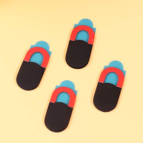 Uonlytech Oval Webcam Privacy Cover Slider 6-Pack for Laptop Tablet Phone Camera Privacy Protector Easy Slide Compact Design