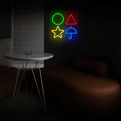 Game Logo Neon Sign Gamer Zone Noen Sign for Wall Decor Korea Drama Decor USB Dimmable Neon Light Sign for for Boys Girls Room Beer Bar Restaurant Gameroom Pub Party Man Cave Club Store Birthday Christmas Gift