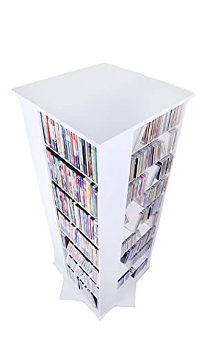 Venture Horizon Revolving Media Tower 1600 Grande-White - color: White