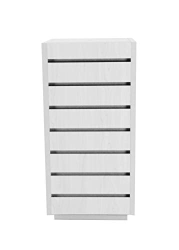 FixtureDisplays® 4-Sided Slatwall Counter Spinner White Display Rack Great for Gift, Jewelry 15591-WHITE