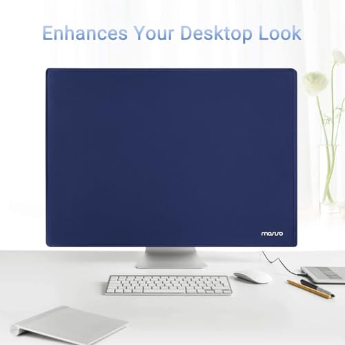 MOSISO Monitor Dust Cover 26, 27, 28, 29 inch Anti-Static Dustproof LCD/LED/HD Panel Case Computer Screen Protective Sleeve Compatible with iMac 27 inch, 26-29 inch PC, Desktop and TV, Royal Blue - color: Royal Blue, size: 26-29 inch