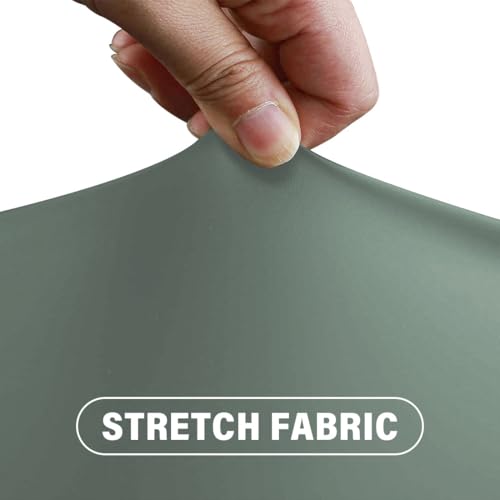 Waterproof Office Chair Headrest Cover,PU Leather Stretch Headrest Protector for Office Chairs,Head Rest Covers for High Back Computer Chairs,Furniture,Recliner Chair,2PCS, Matcha - color: Matcha, size: 2PCS