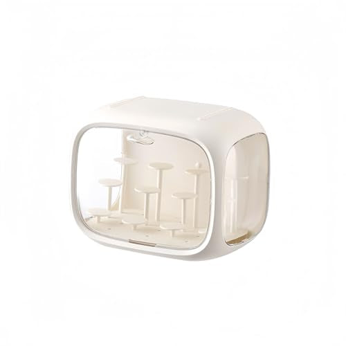 Blind Box Wall-Mounted Display Cabinet (Cream) - size: Cream