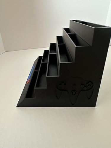 N64 Game Storage Display Stand, 12 Cartridge Holder 3d printed