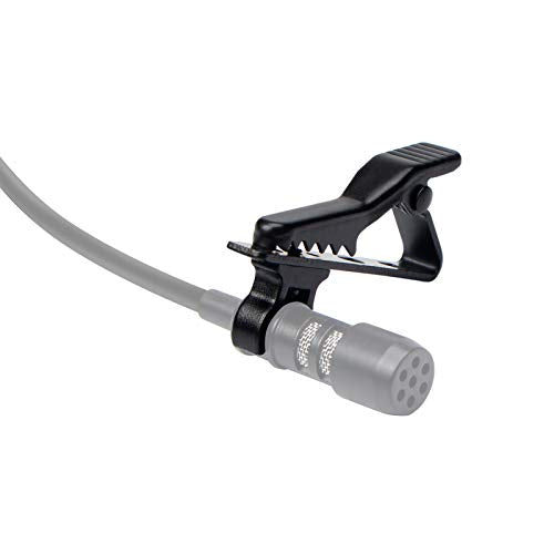 6 Pieces Lavalier Microphone Metal Tie Clips, 6 Pieces Lapel Mic Windscreen Foam Covers and 6 Pieces Lav Mic Plastic Wire Clips - size: 6 Pack