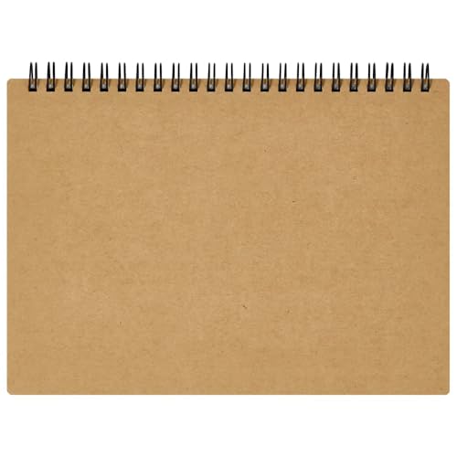 Maruman Mnemosyne Grid Notebook- Horizontal A5 Layout, 5.83" x 8.27", 70 Sheets / 140 Pages, 5mm Graph Paper Journal, Perforated Pages & Wire-Bound to Lay Flat, Black, Made in Japan - size: A5 (5.83" x 8.27")