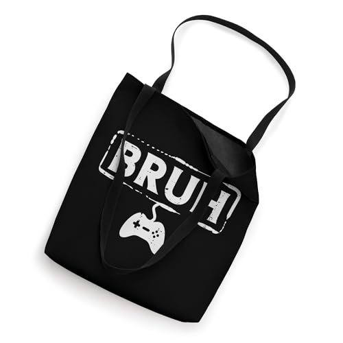Gamer Bruh Video Game Funny Gaming Teen Men Boys Kids Youth Tote Bag