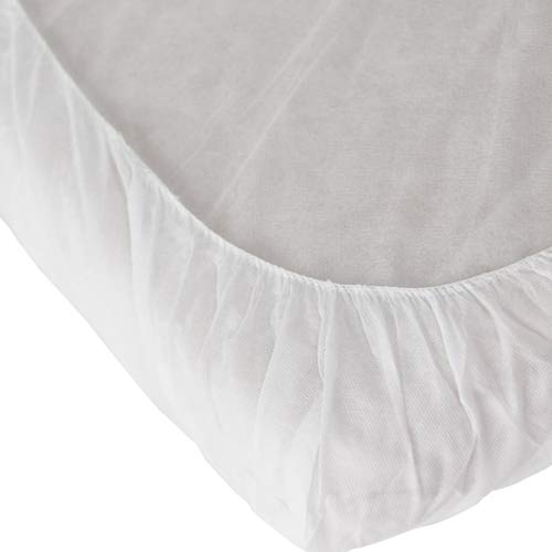 Disposable Fitted Massage Table Sheet Heavy Duty Spa Facial Bed Cover Sheets Box of 100 - color: Fitted table sheets