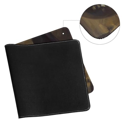 Fantasy Black Dragon Small Cute Golden Dragon Large Mouse Pad Gaming Desk Mat for Keyboard and Mouse Mat Non-Slip Rubber Desk Pad 30x60cm - color: Style1, size: 23.6" x 11.8"