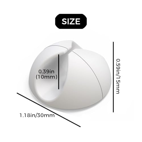 25PCS Desk Organizer,Adhesive Under Desk Cable Management Clips,Cord Organizer,Cable Clips for Nightstand,Wire Holders for Cords, For Home, Office, Car, Cubicle, Nightstand - White - color: White