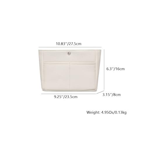 YONEBN waterproof Storage Bag Lightweight Large Capacity nylon Bag Inner Bag Handbag Organizer - color: Pu/French Oak
