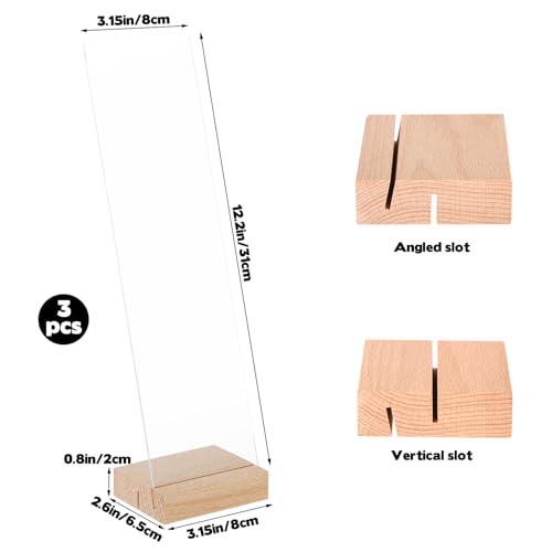 Rainmae 3PCS Monitor Memo Board Acrylic Detachable Sticky Note Holder for Computer Screen Clear Multifunction Portable Memo Message Board Holder Office Desk Accessories Desktop Organization