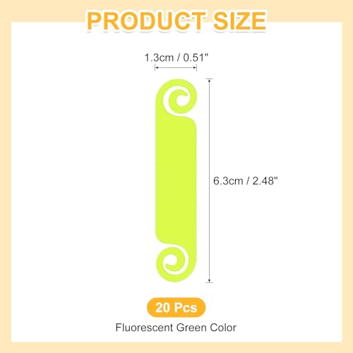 PATIKIL Cable Tags Flexible Cable Management Labels Cord Identification Tags, Wire Cord Markers for USB Computer Phone Charger Power - 20Pcs (Fluorescent Green) - color: Fluorescent Green