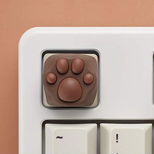 Sya Zomoplus Cute Cat-Claws Keycap 3D Model OEM Profile Keyboard Key Caps for Cherry MX Switches Mechanical Gaming Keyboard Catpaw ESC-Key Keycap (Siamese 1pcs) - color: Siamese-1pcs