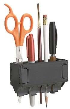 Easy To Use Products Pen Grip, Pencil Holder in Black (2 Pack) - size: 2 Pack Black