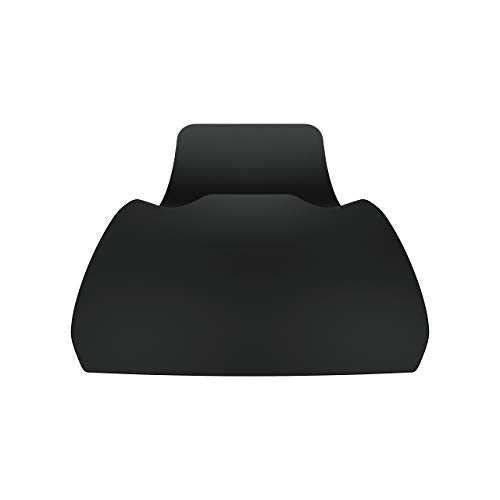 PlayVital Solid Black Controller Display Stand for ps5, Gamepad Accessories Desk Holder for ps5 Controller with Rubber Pads - color: Black