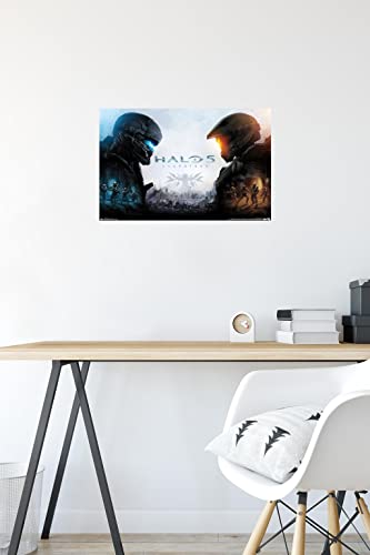 Trends International Halo 5 - Key Art Wall Poster, 22.4L x 14.7W, Premium Unframed Version - color: Premium Unframed Version, size: 22.4"L x 14.7"W