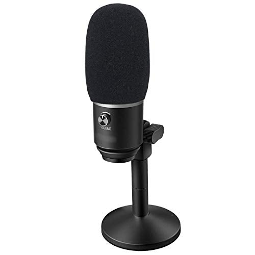 SUNMON Mic Foam Windscreen for Fifine Podcast, Pop Filter Wind Cover Compatible with Fifine K670 USB Condenser Recording Microphone - color: FiFine K670 Mic Foam Cover