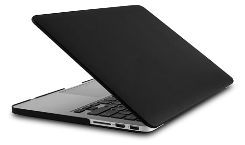 KECC Ultra Thin Case for MacBook Air 13 inch 2017-2010 Release (Old Version), Italian Leather Hard Shell for MacBook Air 13.3” + Keyboard Cover, Black Leather - color: Black Leather, size: Air 13" 2010-2017 (No Touch ID)