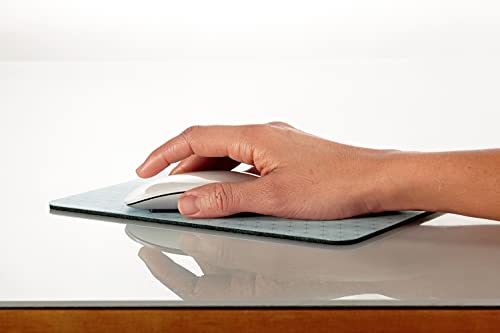 3M Precise Mouse Pad Enhances the Precision of Optical Mice at Fast Speeds, Easy to Clean, Stays in Place, 9 in x 8 in (MP114-BSD1) (Pack of 6) - size: 8L x 9W inches (Pack of 6)