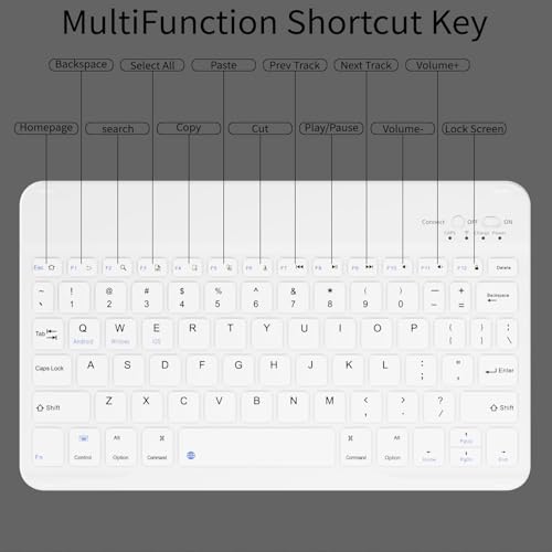 Case with Keyboard for iPad Air 11 Inch M4/M3/M2, Black | for iPad Air 5th/4th Generation 10.9 Inch, Magnetic Detachable Bluetooth Keyboard Cover with Pencil Holder, Auto Sleep/Wake - color: Black