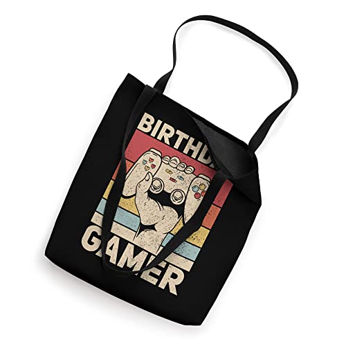 Birthday Gamer Video Game Bday Gaming Apparel Boys Birthday Tote Bag