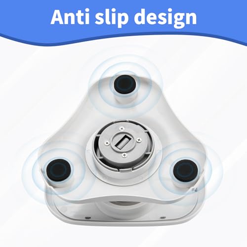Foot Rest for Under Desk at Work ,Ergonomic Foot Stool Under Office Desk - Rocking for Fidgeters,Effectively Relaxes The Leg Muscles,2 Pieces Grey - color: Grey