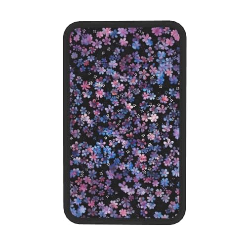 Car Center Console Cover Pad Cherry Blossom Purple Pink Armrest Box Mat Vehicle Arm Rest Cushion Protector Floral Flower Aesthetics Art Black Bohemian Consoles Rest Pillow - color: Cherry Blossom Floral