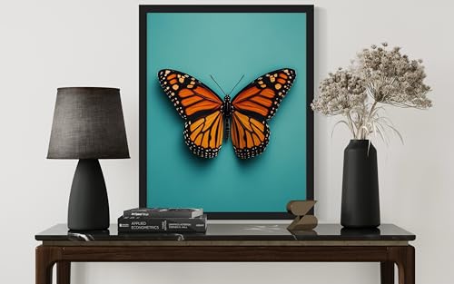 Butterfly Wall Art Print Poster, Insect Posters Prints Enntomological Painting Artwork 221 (Butterfly, 24 x 36 inches, Unframed) - color: Butterfly, size: 36"L x 24"W