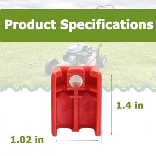 4 PCS 731-04216A Dual Cable Fitting Holder,Cable Clamp Part,Red - color: 4 PCS