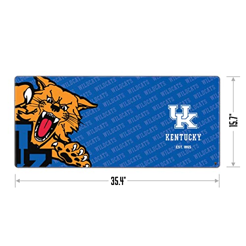 YouTheFan NCAA Kentucky Wildcats Logo Series Desk Pad - style: Kentucky Wildcats