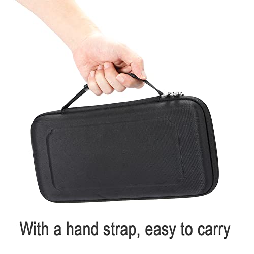 RAIACE Hard Storage Case Compatible with Logitech MX Keys Mini Advanced Illuminated Keyboard. (Case Only, Not Include The Device)- Black(Gray Lining)