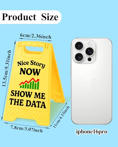 Show Me The Data Funny Office Decor Desk Accessories Gifts for Team Coworkers Employee Boss Day Emotional Support Gag Gift for Men Women Friends Cubicle Decoration - style: Show Me The Data