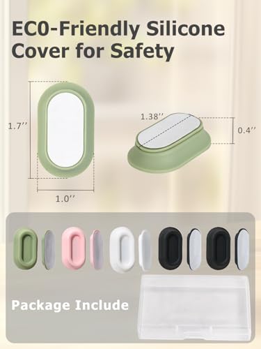 Magnetic Remote Control Holder Wall Mount, 5 Pack-Multicolored | Drill-Free Self-Adhesive Silicone Organizer for TV, AC, Fan, RV, Bed, Couch & Table Storage Caddy Accessories - color: Multicolored