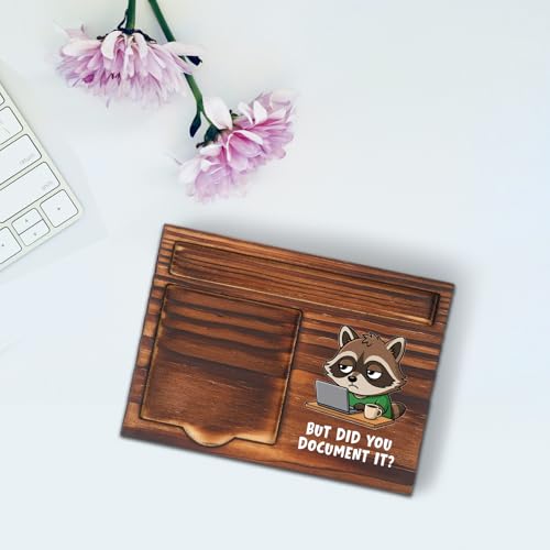 Funny IT Desk Organizer Gift, Sticky Note Holder for Developer Engineer Coworker, Office Humor Memo Pad Holder Work Desk Accessory STYW3 - style: IT Desk Organizer Gift