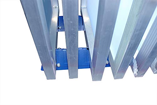 TECHTONGDA 6 Slot Screen Printing Frame Rack Shelf Storage Holder Desktop Adjustable Silk Screen Frame Rack Drying