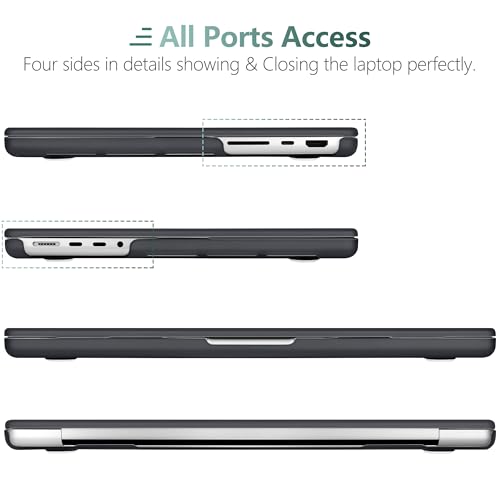 DONGKE Case for MacBook Pro 14 Inch (2026-2021 Release, M5 M4 M3 M2 M1 Pro/Max Chip), Plastic Slim Hard Shell Protective Cover with Keyboard Cover & Screen Protector, Composition Book - color: Composition Book