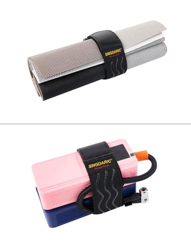 Elastic Cinch Strap - 4 Pack (24"x2") with Anti-Slip Strips, Super-Stretch Storage Straps for Extension Cord Management, Cable Storage, Ropes, Hoses, Fixed Bike or Yoga Mats - size: 2"x24"- 4Pack